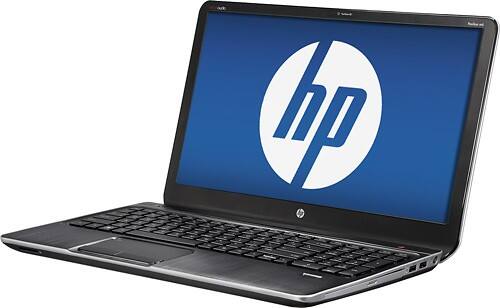 Left Standard. HP - Geek Squad Certified Refurbished 15.6" Laptop - 6GB Memory - Midnight Black.
