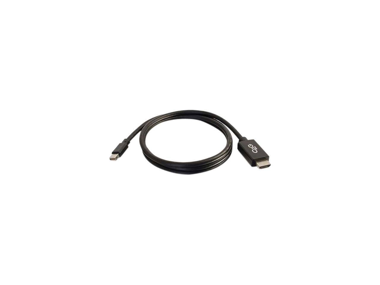 Alt View 2. Cables to Go - C2g 3Ft Mini Displayport To Hdmi Adapter Cable - Black - Taa.