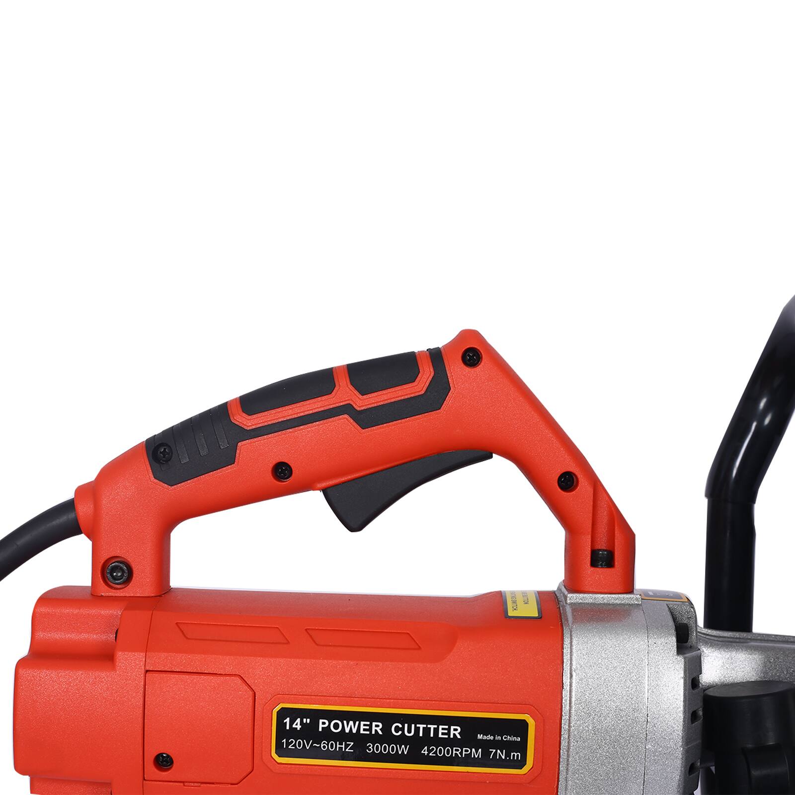 14" POWER CUTTER  
Made in China  
120V-60HZ  
3000W  
4200RPM  
7N.m