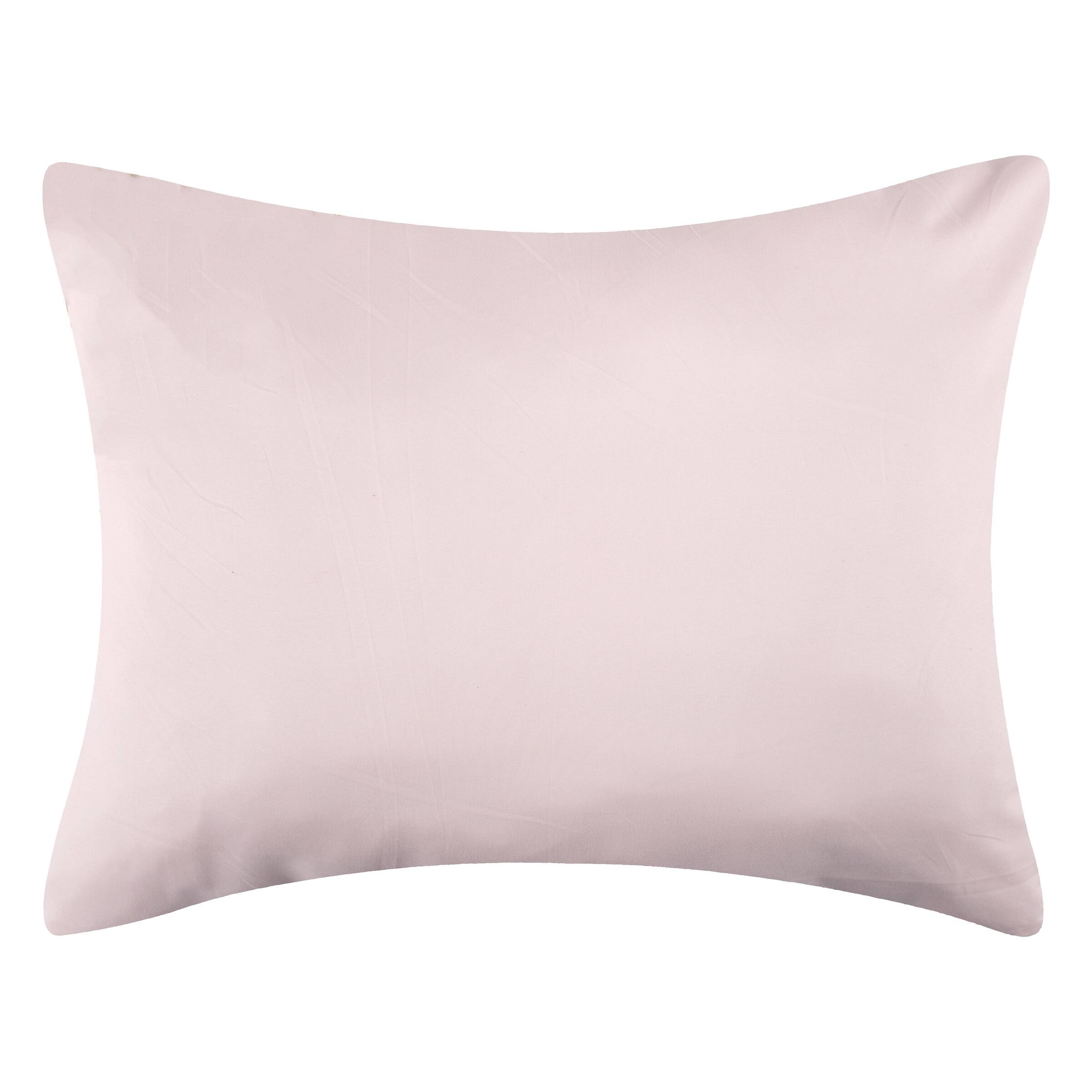 Left. BreeBe - Marina Blush Sham Standard - Blush.