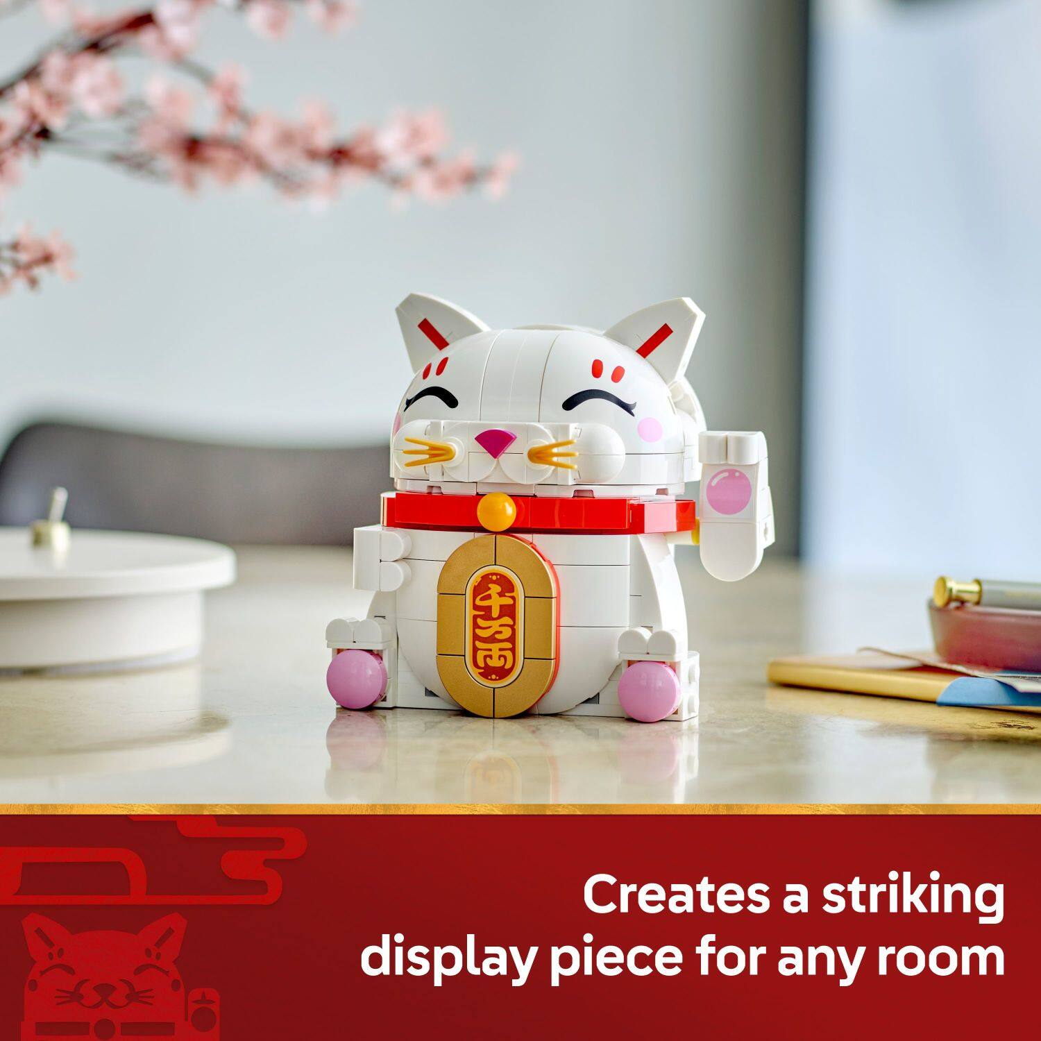 Creates a striking display piece for any room