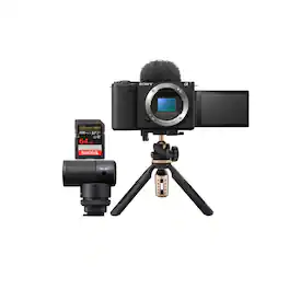 Sony - Alpha ZV-E10 II APS-C Interchangeable Lens Mirrorless Vlog Camera Bundle
