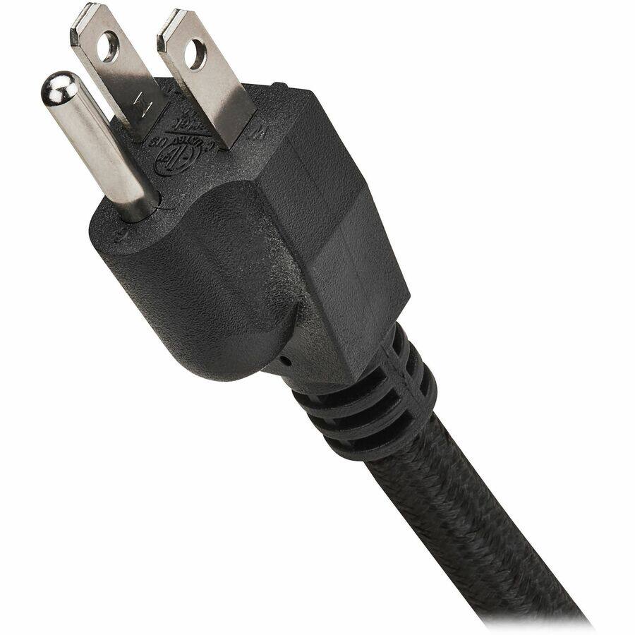 Alt View 2. Tripp Lite - Tripp Lite series Protect It! TLP88DBTEL 8-Outlets Surge Suppressor/Protector - Household Electronic, Computer, Printer - Black.