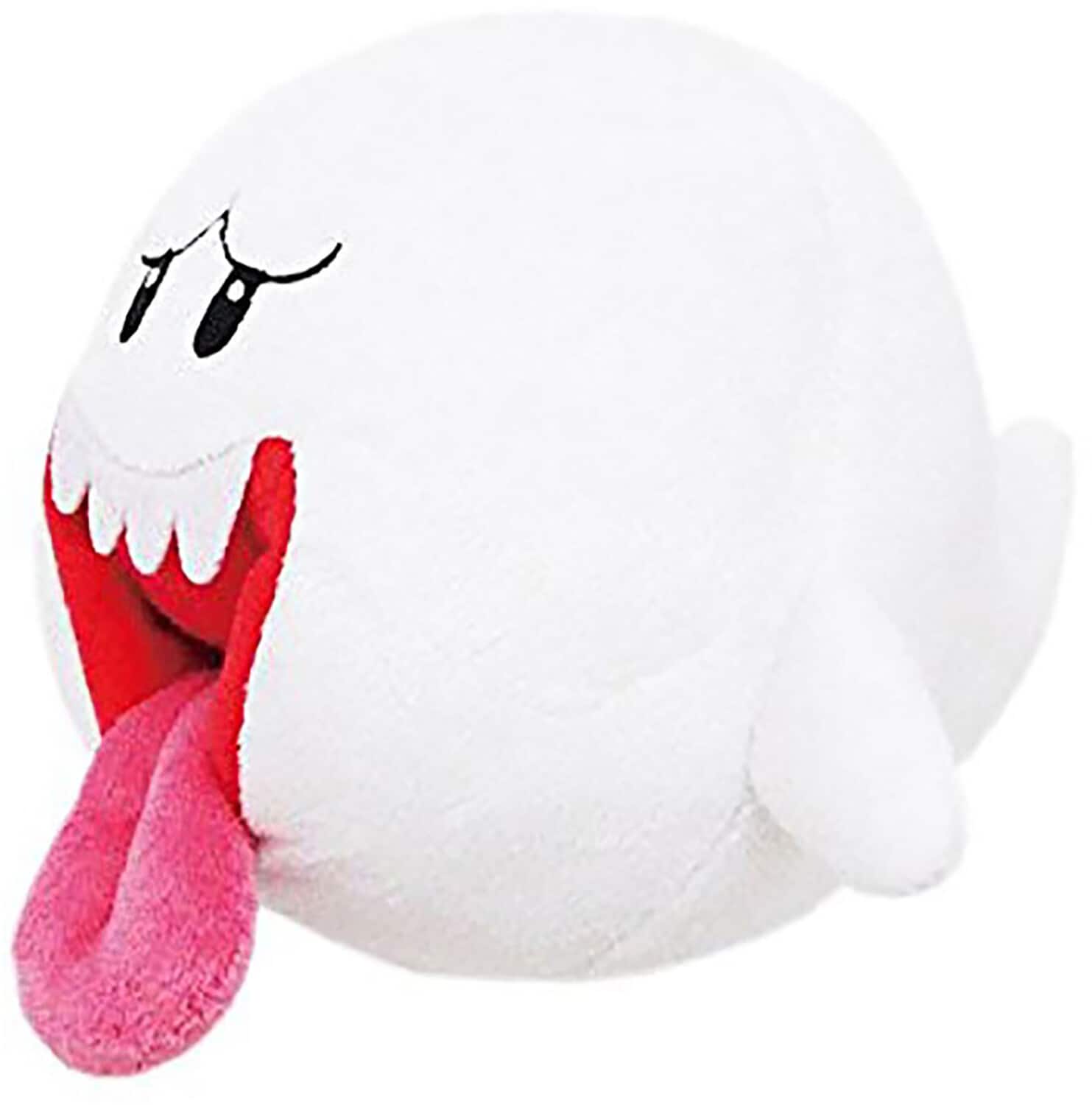 Little Buddy - Super Mario Bros. Boo 6" Plush - COLLECTABLES - Multicolor