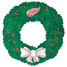 Fan Creations - Detroit Red Wings 16'' Team Wreath Sign - Green