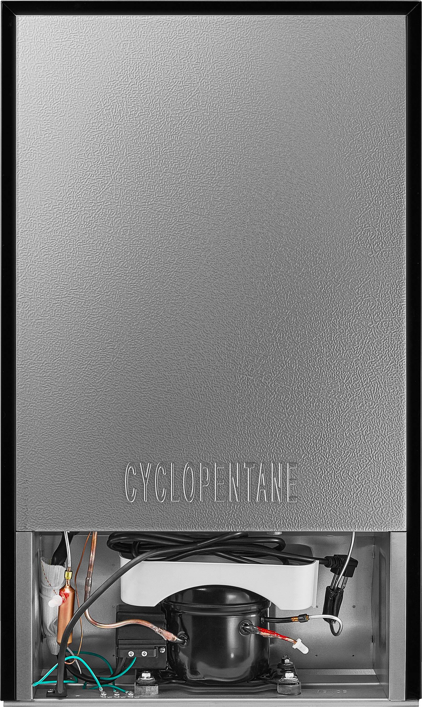 Alt View 14. Insignia™ - 4.4 Cu. Ft. Mini Fridge with Door Storage and ENERGY STAR Certification - Black.