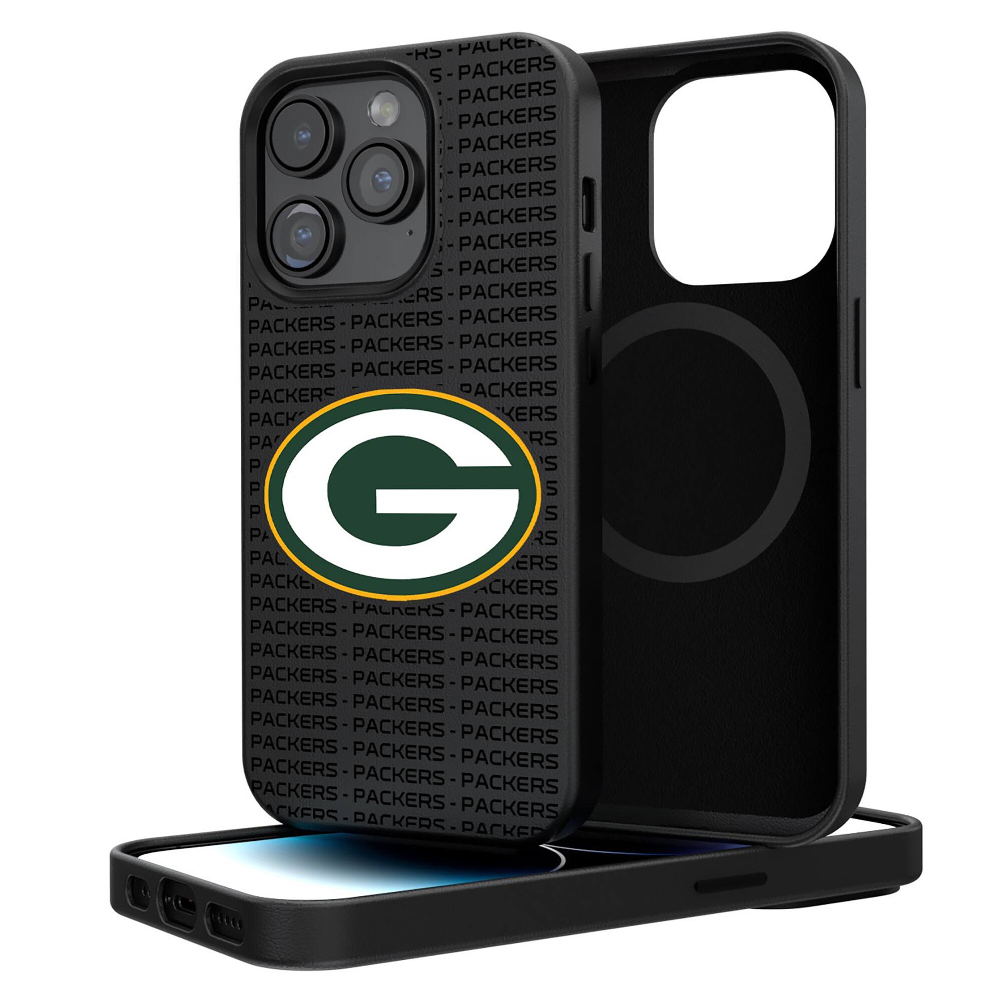 Keyscaper - NFL - Green Bay Packers Primary Logo iPhone Magnetic Bump Case - 15 - Black price history on PriceWatchPro