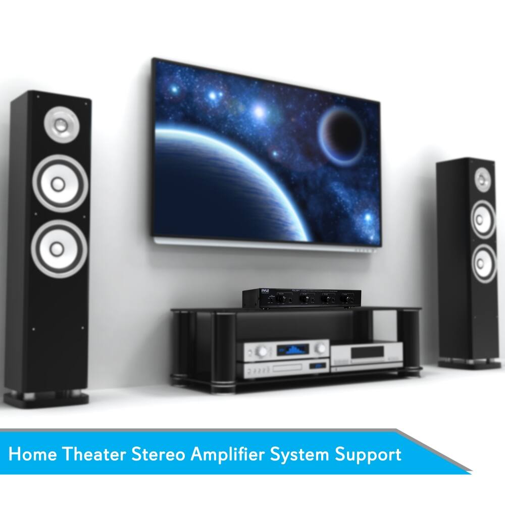 Home Theater Stereo Amplifier System Support