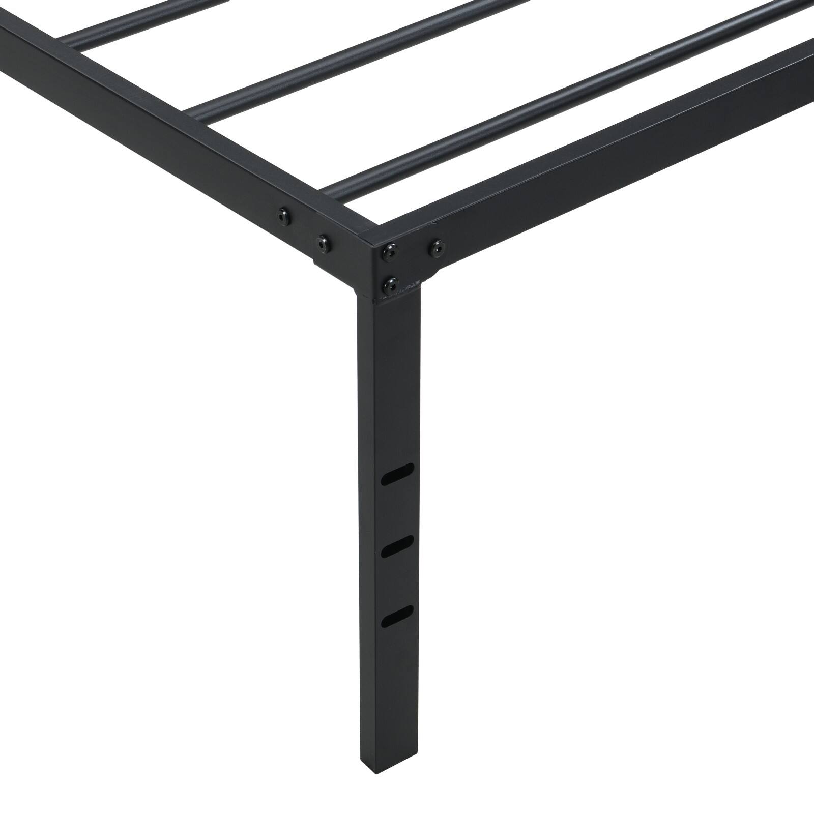 Alt View 10. Ecooso - Twin Size Bed Frame , Heavy Duty Metal Bed Frame , Quick & Easy Assembly, No Noise - Black.