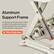 Aluminum Support Frame
Our lifting structure and support frame consists of high grade aluminum and durable stainless steel, which outlasts traditional plastic components.
16" Wide Stable Base