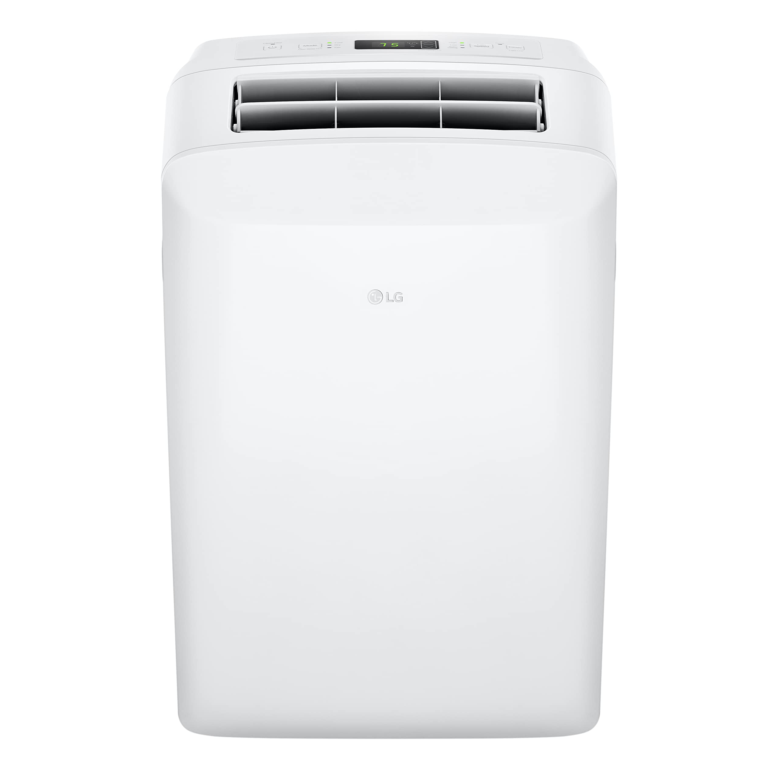 Front. LG - LG 6000 BTU Portable Air Conditioners [2023] Cools 260 Sqft LP0623WSR - White.