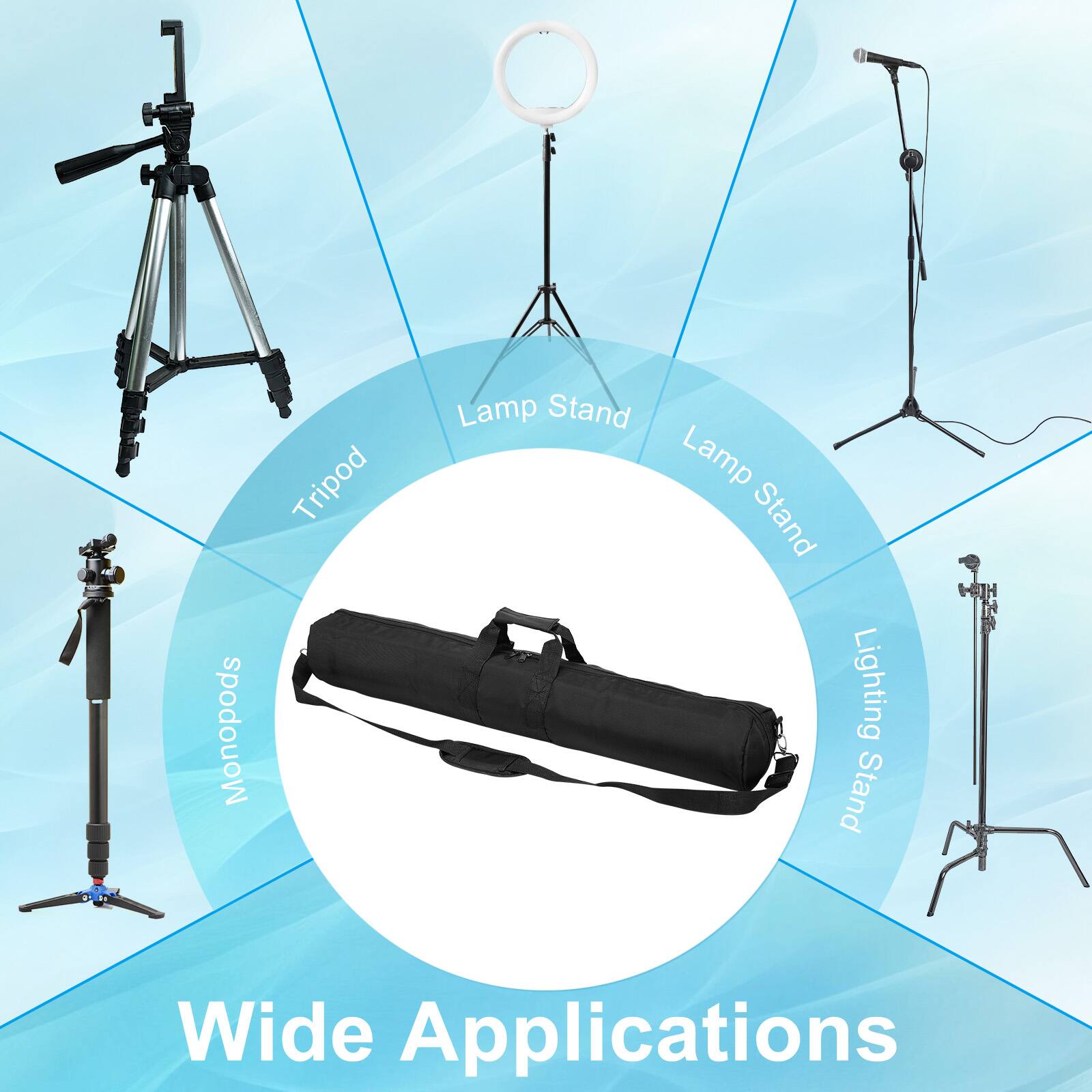 Monopods, Tripod, Lamp Stand, Lighting Stand, Wide Applications