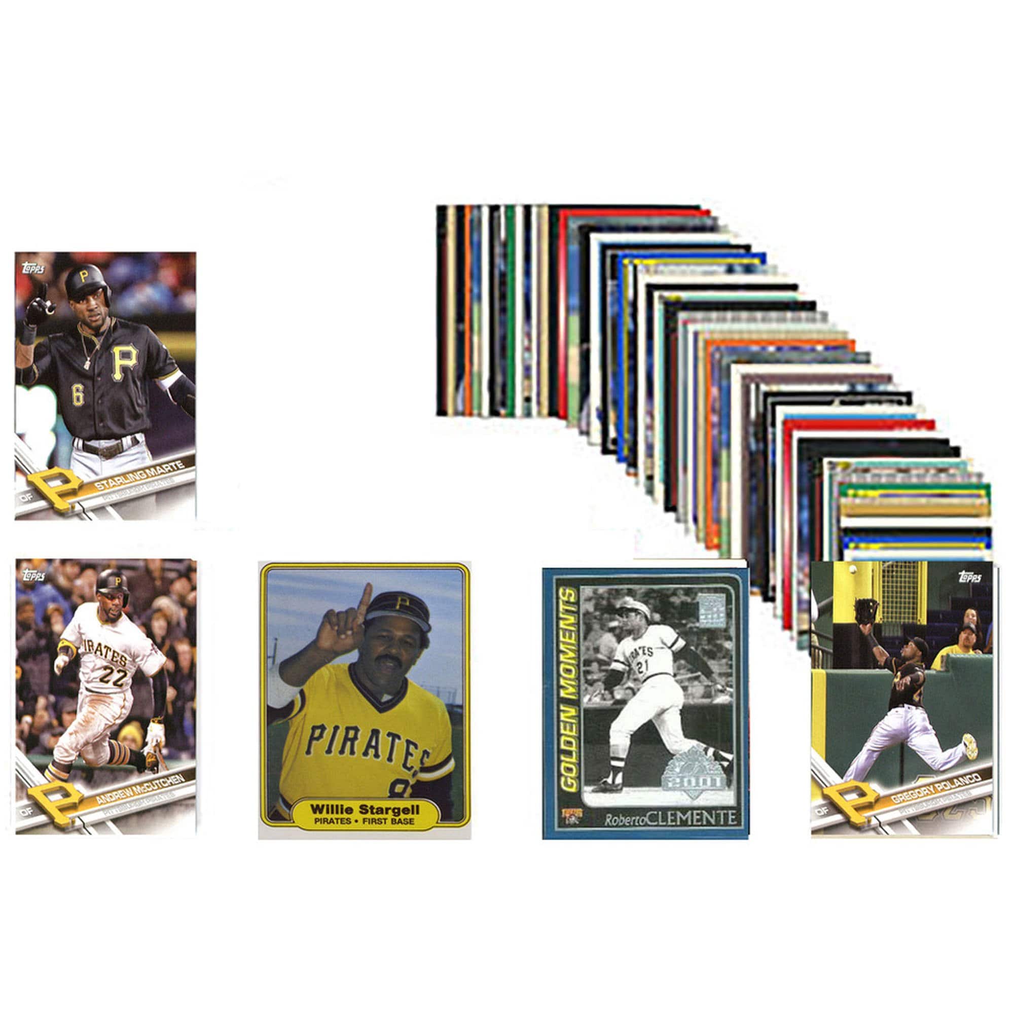 C&I Collectibles - Pittsburgh Pirates Trading Card 50-Count Set - Multicolor price history on PriceWatchPro
