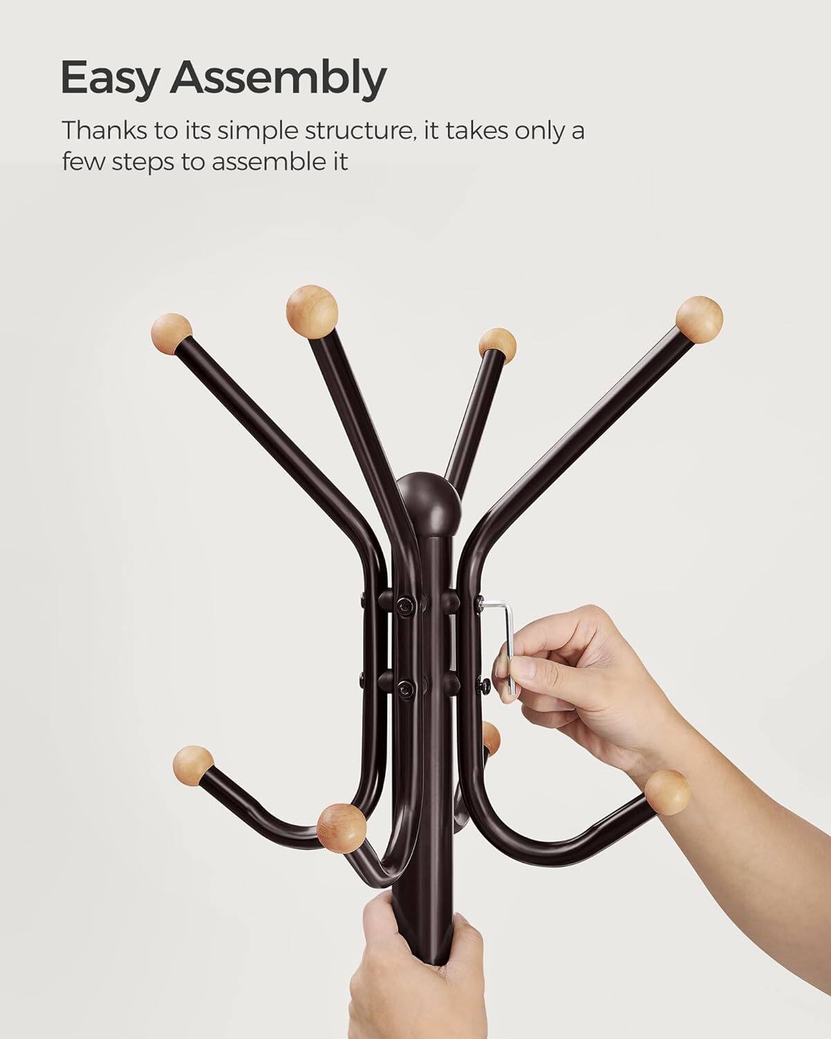 Easy Assembly

Thanks to its simple structure, it takes only a few steps to assemble it