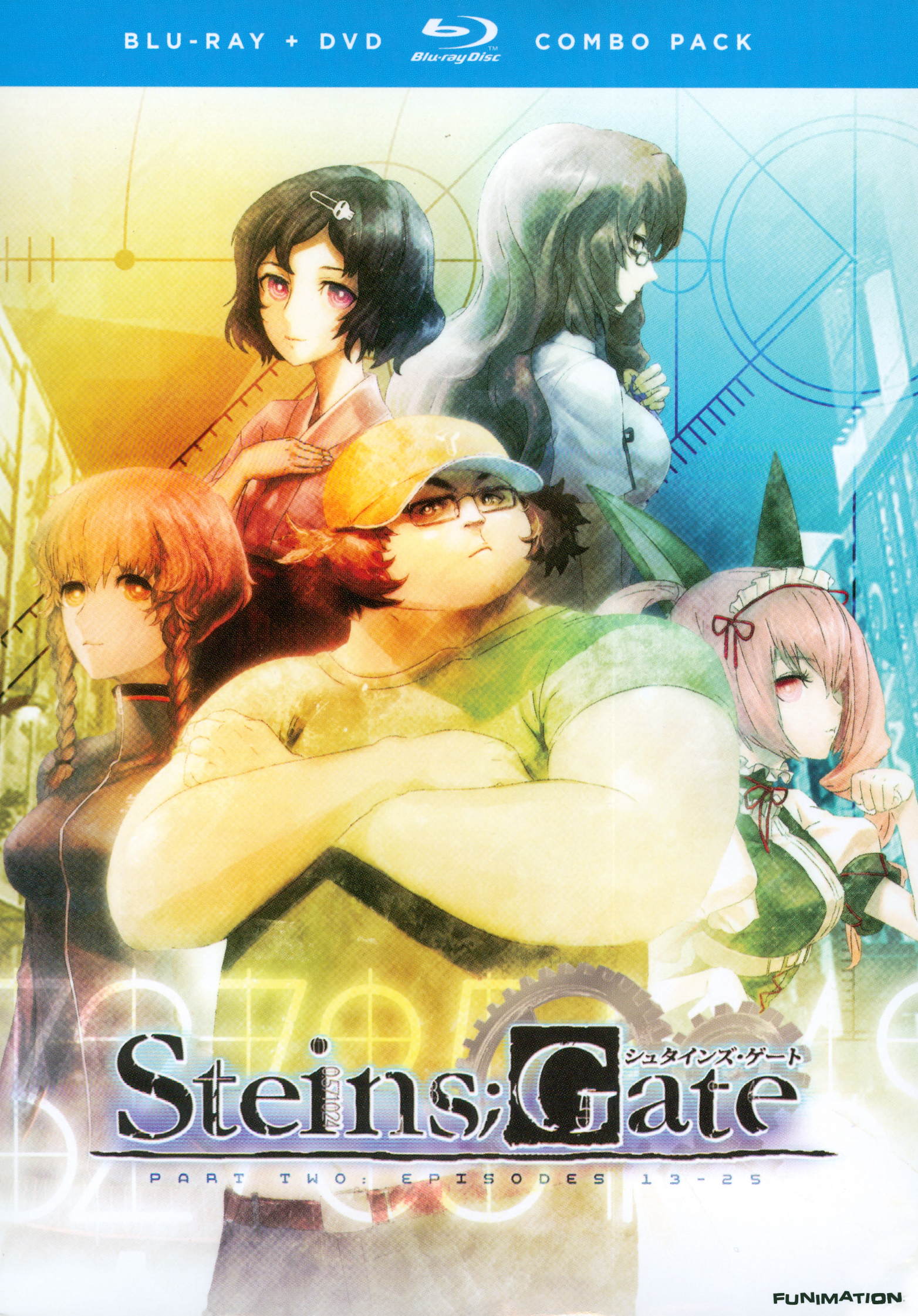 Steins Gate Complete Series Part Two 4 Discs Blu Ray Dvd Best Buy