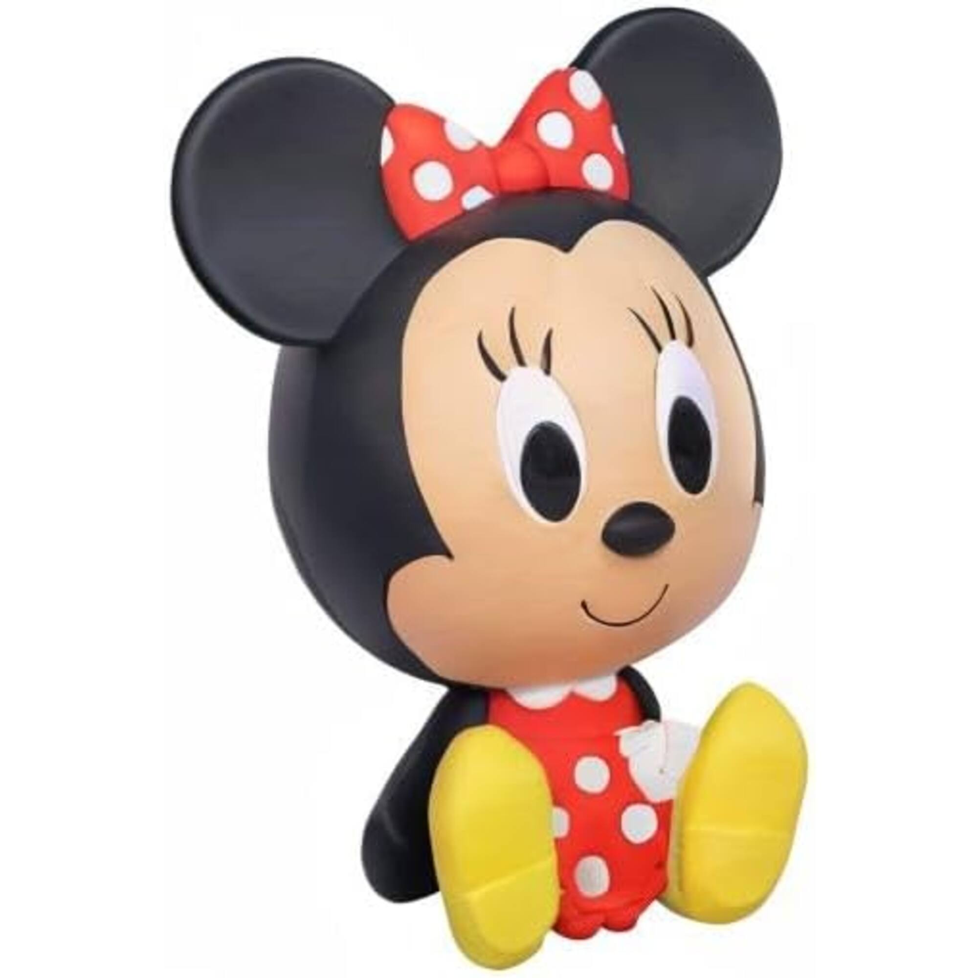 Alt View 1. Disney - Minnie Mouse Sitting 8 Inch PVC Figural Bank - Black.