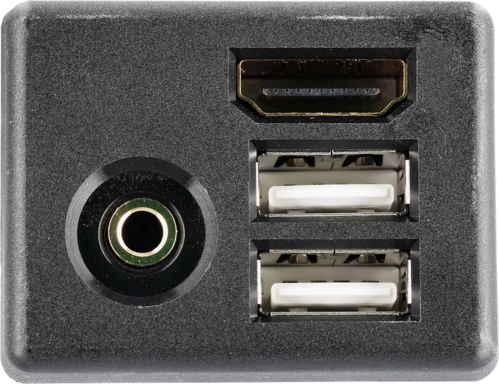 Alt View 11. Metra - Metra AXXESS 6' USB/AUX/HDMI Panel for 2012-2021 GM/Buick Cable - Multi.