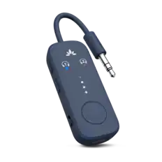 Front. Avantree - Relay - Airplane Bluetooth 5.3 Adapter with Qualcomm aptX Adaptive, Supports 2 AirPods or Headphones.