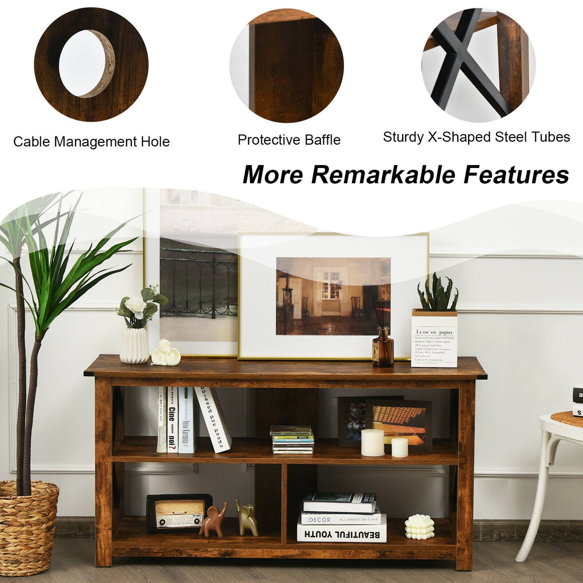 Cable Management Hole  
Protective Baffle  
Sturdy X-Shaped Steel Tubes  

More Remarkable Features  

Le sac en papier  
DECOR  
BEAUTIFUL LIVING