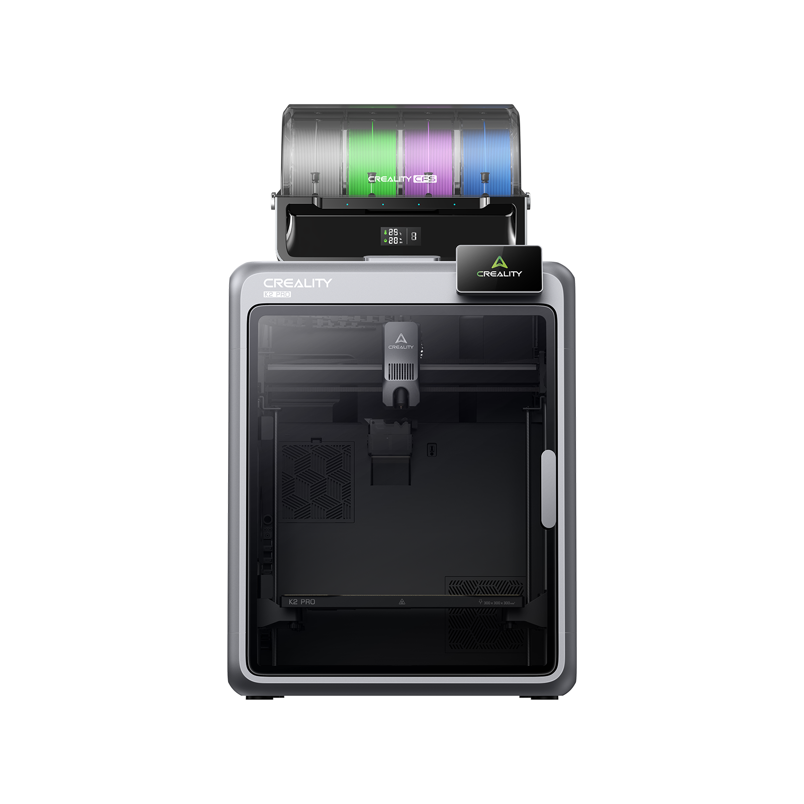 Creality - K2 Pro Combo 3D Printer w/CFS - Space Gray