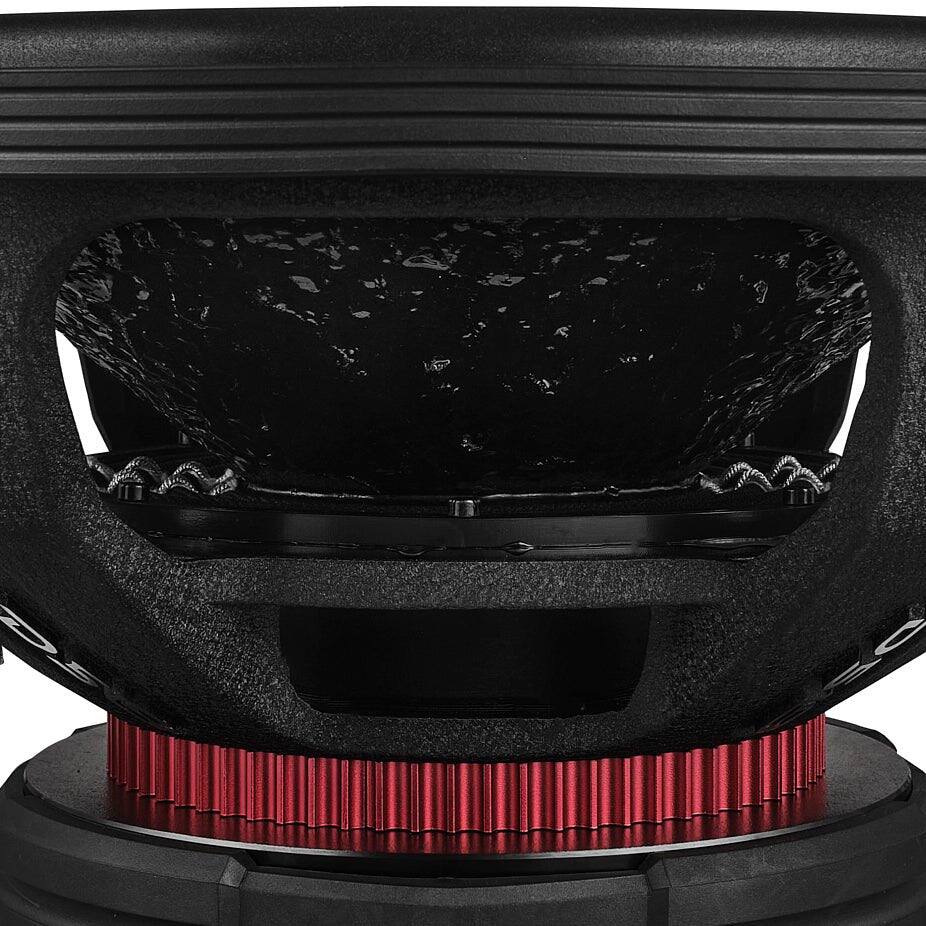Alt View 3. DS18 Audio - EXL-TR 15" Reinforced Cone Subwoofer with Triple Stacked Magnet, 2500W RMS Dual 4-Ohm.