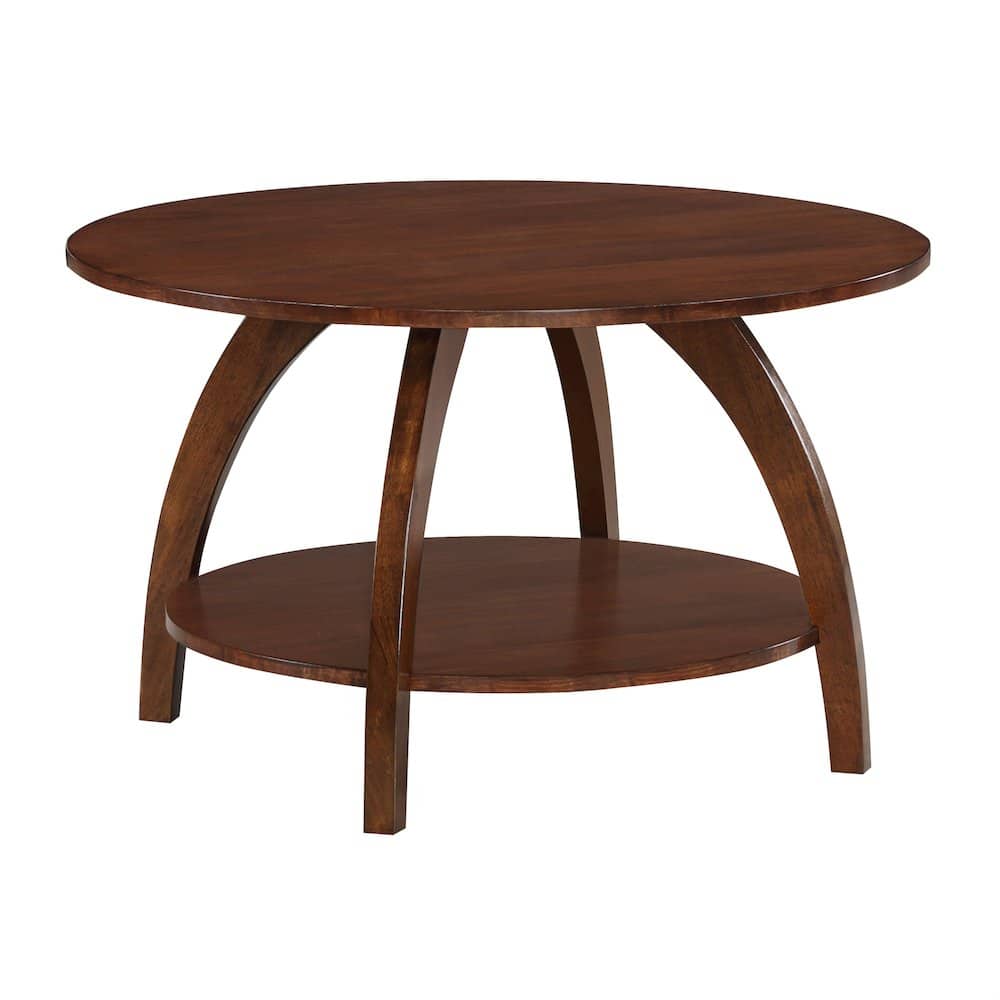 Convenience Concepts - Aldrin Coffee Table with Shelf - Espresso