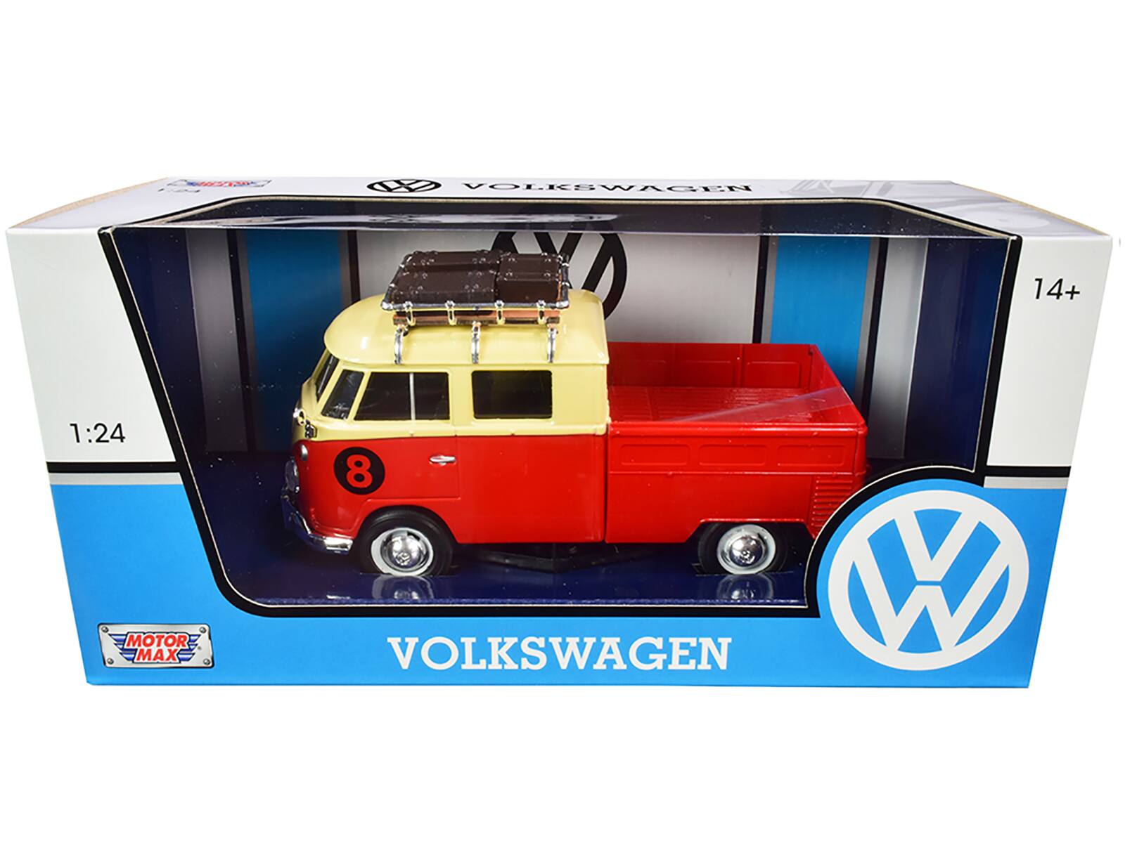 Volkswagen 1:24 Motor Max 8 W Volkswagen