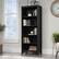 Left. Sauder - Dawson Trail 5-Shelf Bookcase - Black.