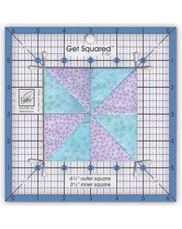 AccuQuilt - June Tailor Get Squared 6 1/2" Outer 3 1/2" Inner
