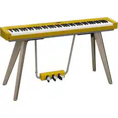 Front. Casio - Casio Privia PX-S7000 88-Key Digital Stage Piano with Stand.