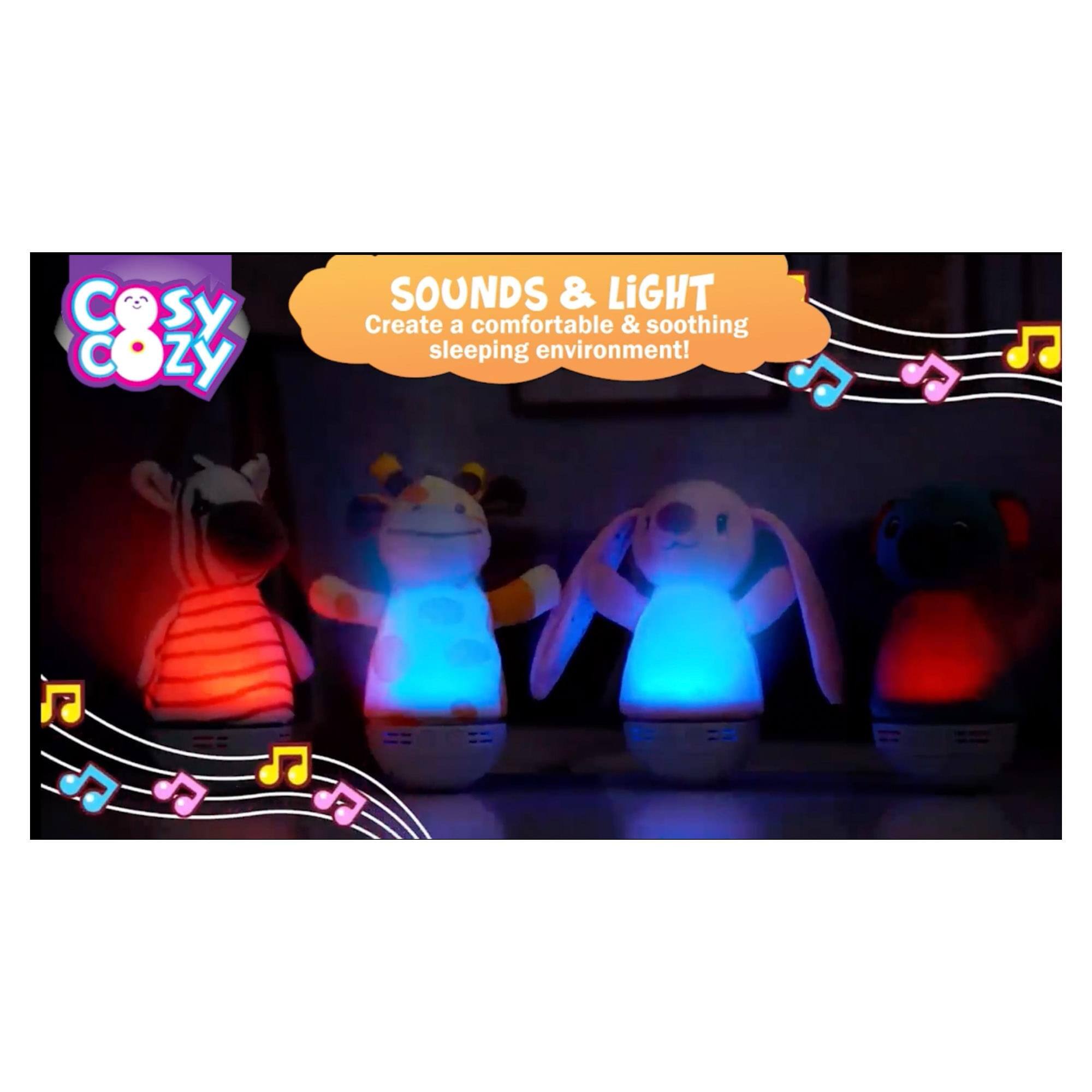 Cosy Cozy Sounds & Light  
Create a comfortable & soothing sleeping environment!