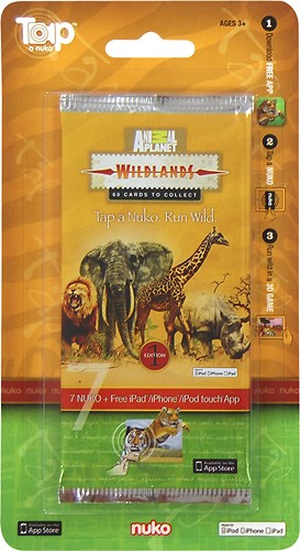  Nukotoys - Animal Planet: Wildlands Trading Cards (7-Count)