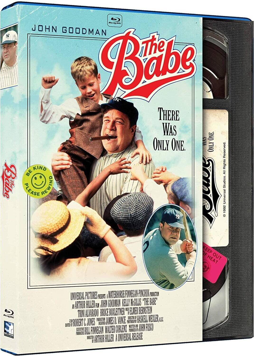 Alt View 1. The Babe (Retro VHS Packaging)   - BLU-RAY.