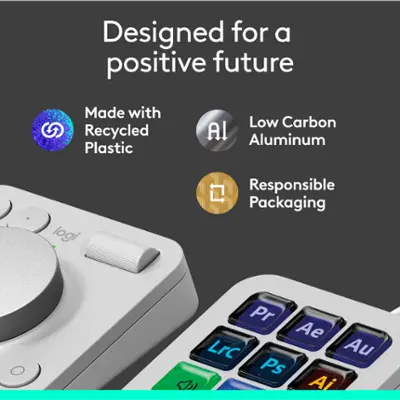 Logitech MX Creative Console Programmable Keypad with 9