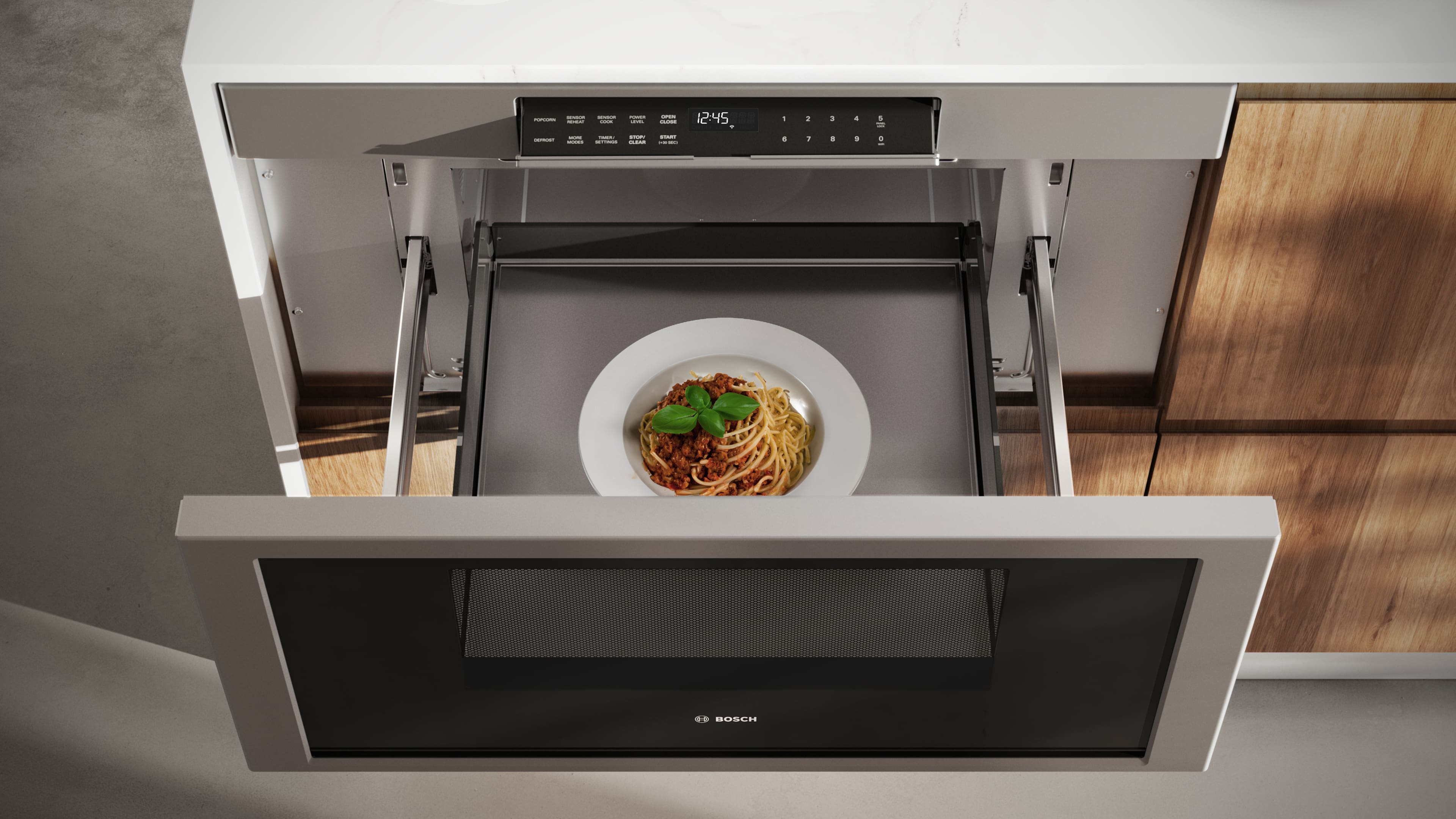 I have corrected the text on the image to read: "I have a Bosch oven."