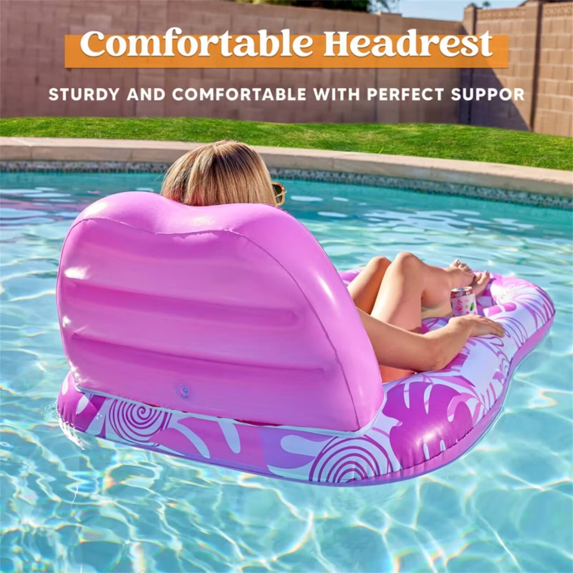 Comfortable Headrest  
STURDY AND COMFORTABLE WITH PERFECT SUPPORT