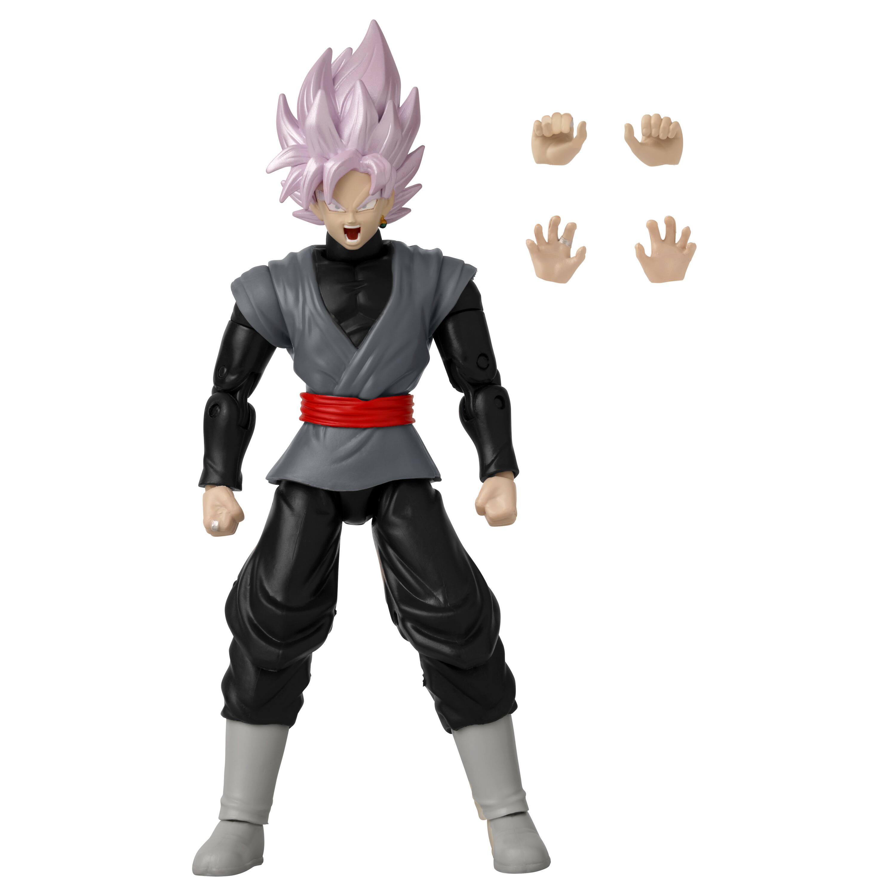 Alt View 11. Bandai - Dragon Ball Super - Dragon Stars Power Up Pack Goku Black Rose Action Figure.