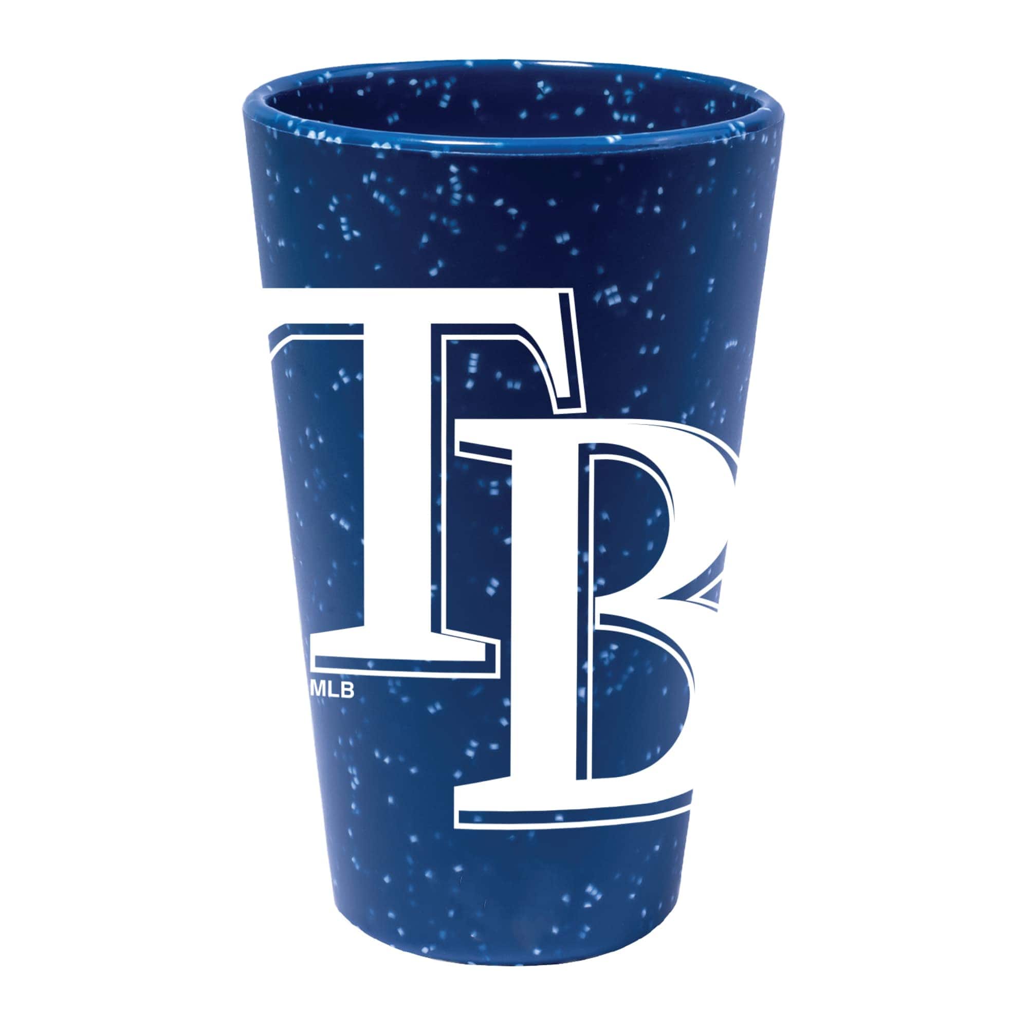 Photos - Water Bottle RAYS WinCraft - Tampa Bay 16oz. Team Color Silicone Pint Glass - Multicolor