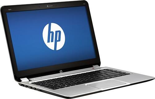 Angle Standard. HP - ENVY Touch-Screen Ultrabook 14" Laptop - 4GB Memory - 500GB Hard Drive - Midnight Black.
