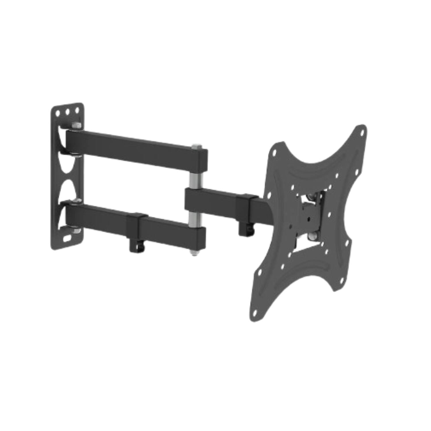 Front. Stock Preferred - Full Motion Ultra-Slim TV Wall Mount Bracket for 13–42 Inch Displays - Black.