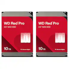 WD Red Pro 3.5" NAS HDD 10TB
Western Digital