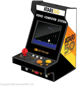 Atari Nano Player Pro Portable Retro Arcade 75 Games