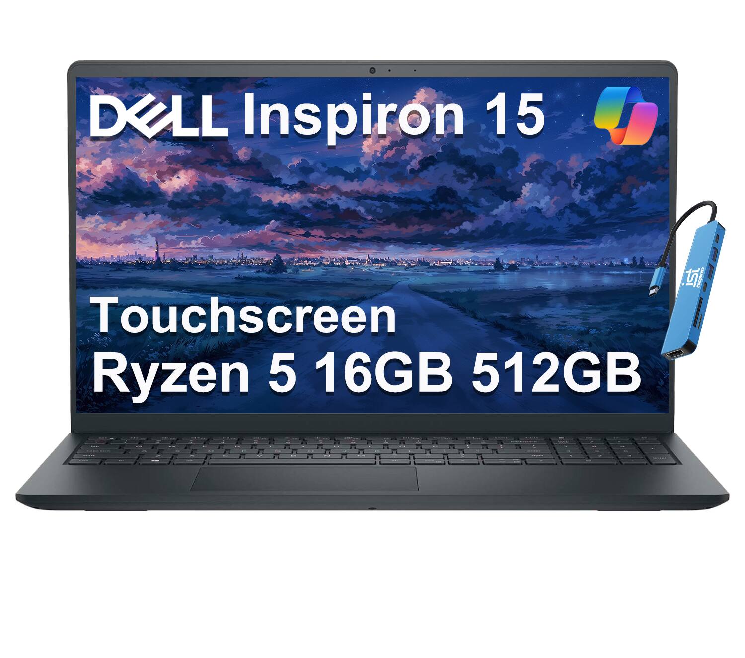 DELL Inspiron 15 Touchscreen Ryzen 5 16GB 512GB