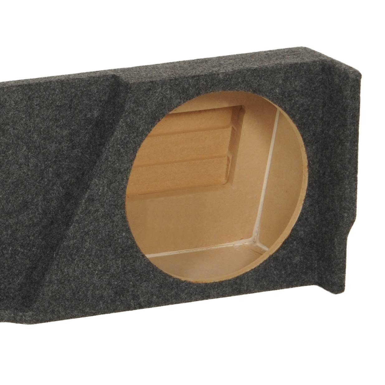 Alt View 5. QPower - QPower Dual 12" Sub Box for Chevy Silverado XCab and GMC Sierra XCab 2007-2013.