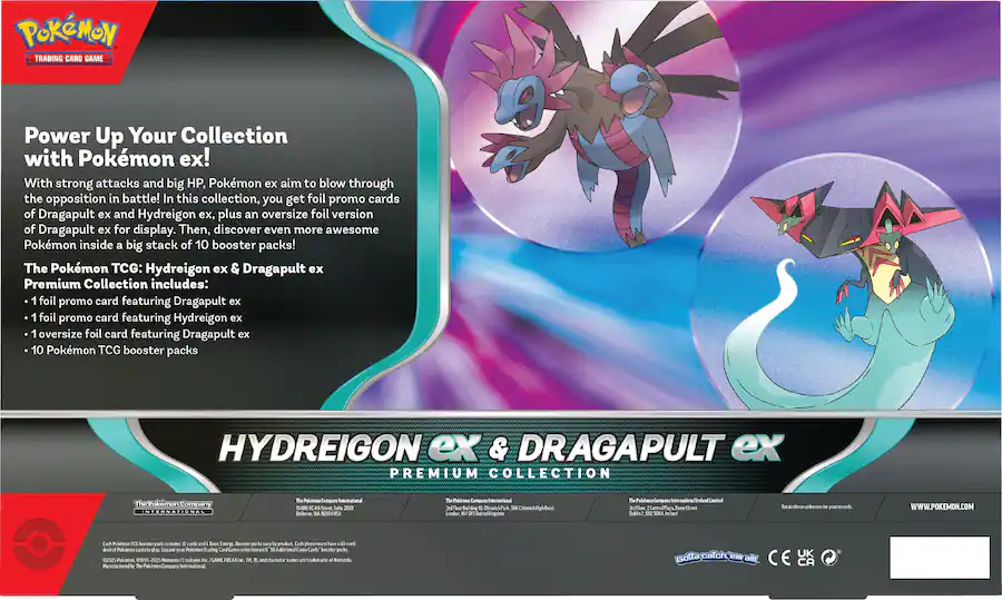 Pok mon Trading Card Game Hydreigon Ex Dragapult Ex Premium pok-mon-trading-card-game-hydreigon-ex-dragapult-ex-premium