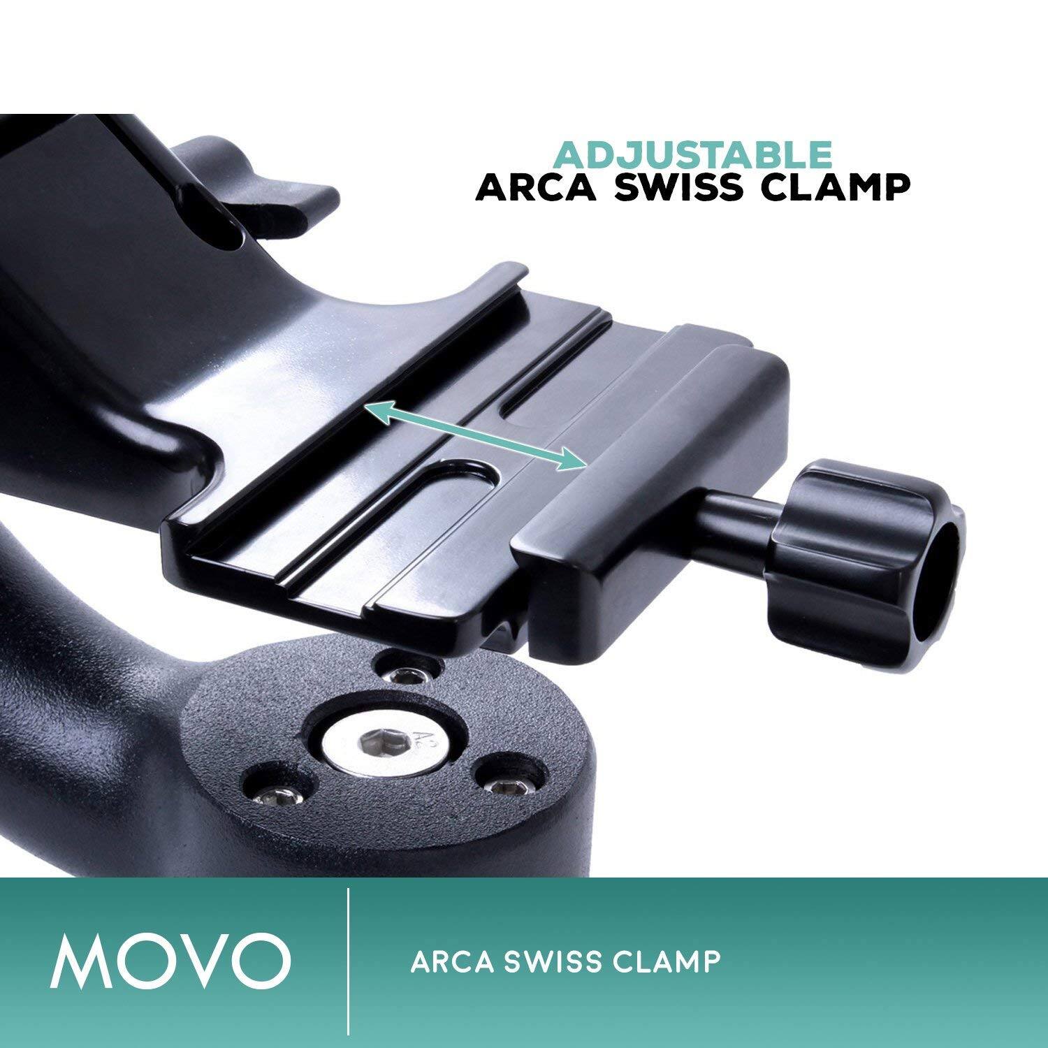 ADJUSTABLE ARCA SWISS CLAMP

MOVO

ARCA SWISS CLAMP