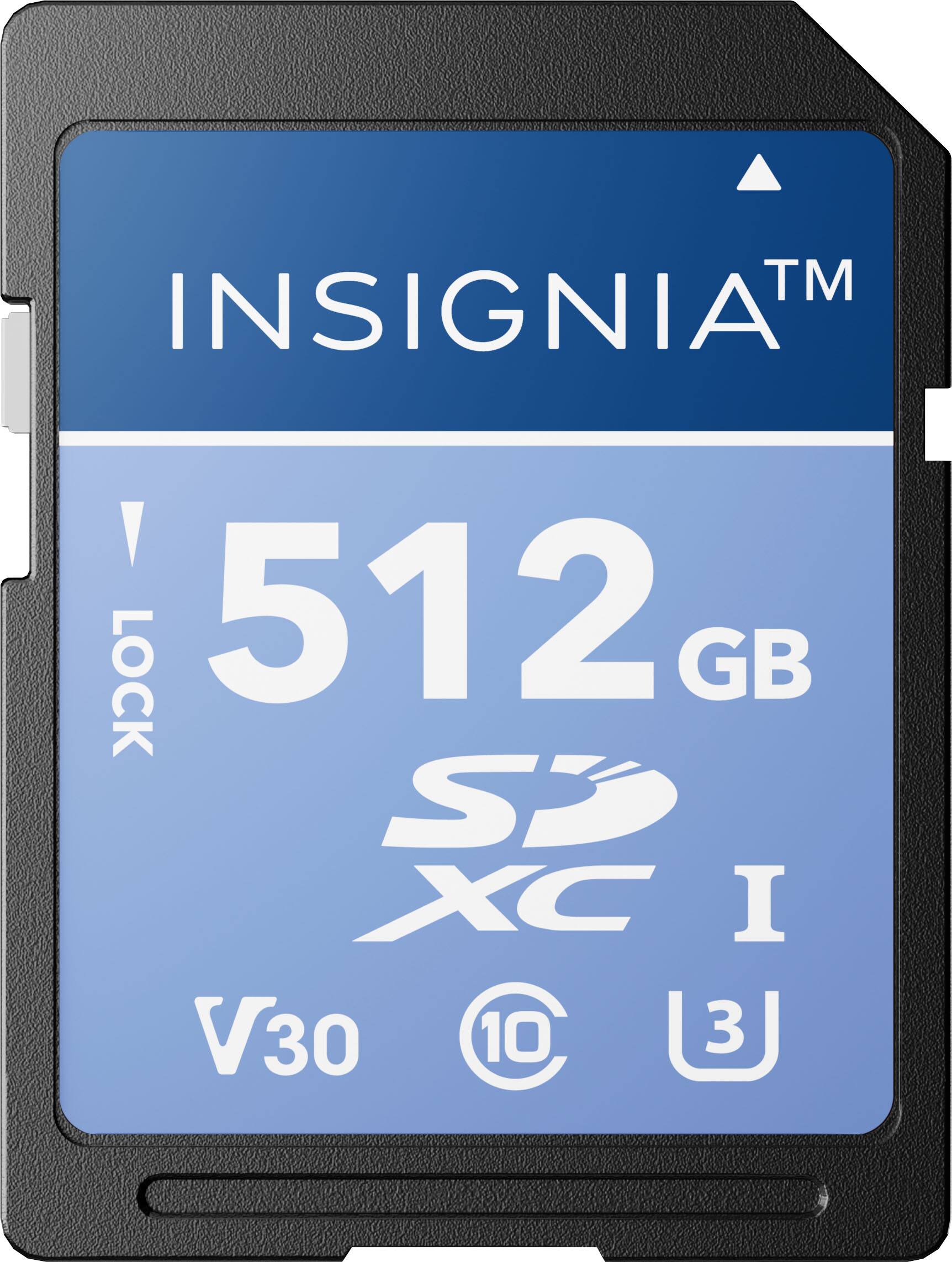 TM INSIGNIA LOCK 512 GB SD XC I V30 10 3