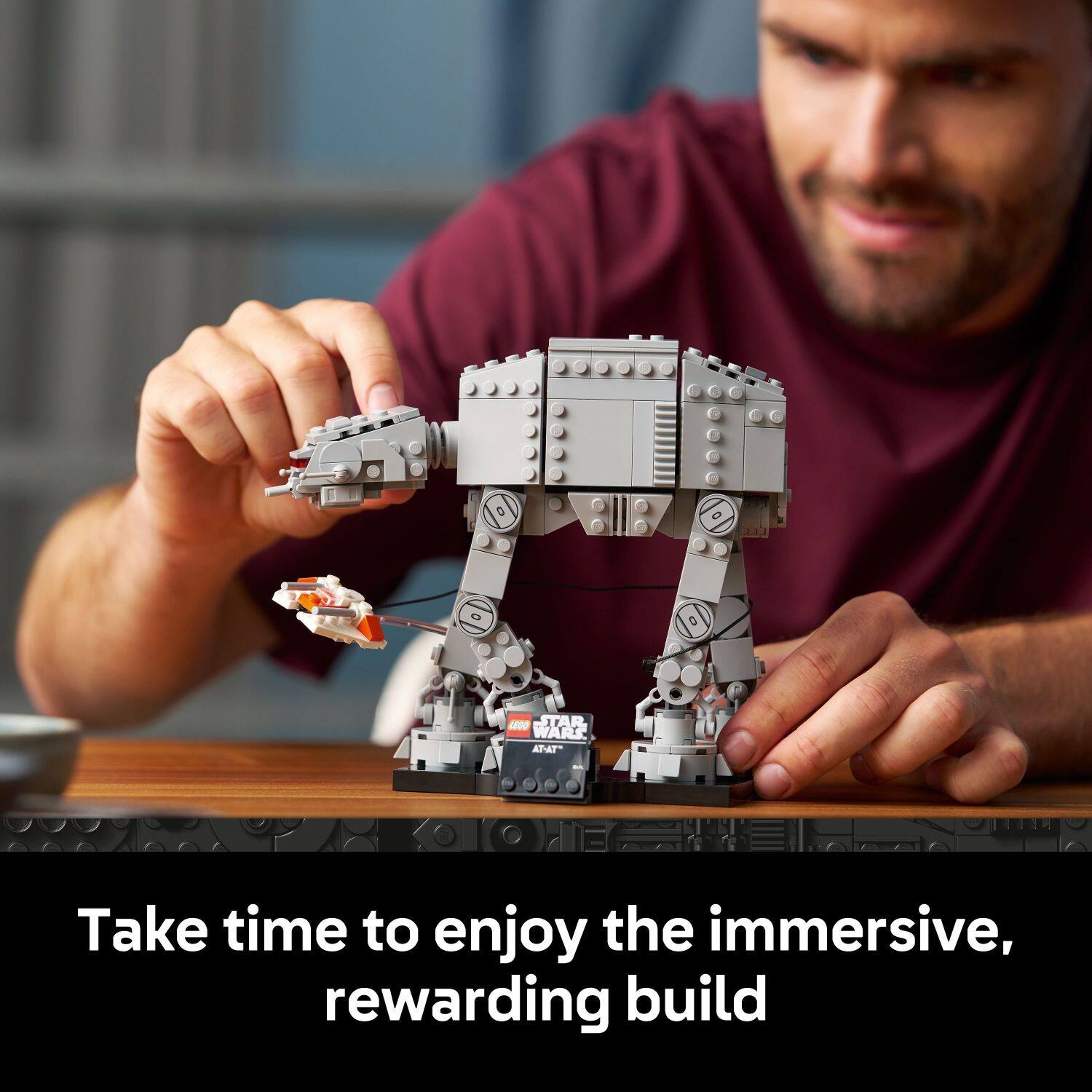 1000 STAR WARS AT-AT

Take time to enjoy the immersive, rewarding build