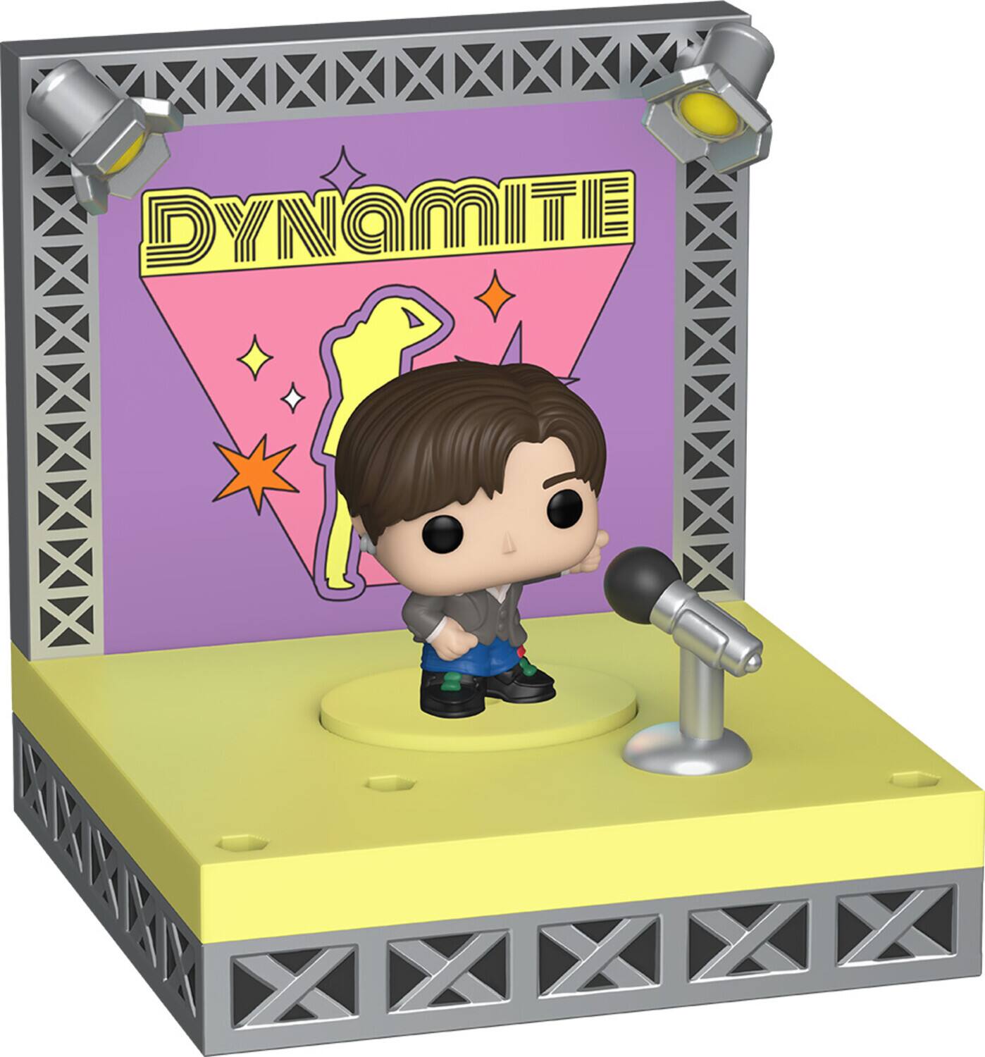 Alt View 2. Funko - BTS - Funko Bitty Stages: BTS - Dynamite - Suga   - COLLECTIBLES - Multicolor.
