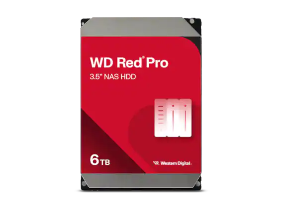 WD Red Pro
3.5" NAS HDD
6TB
Western Digital